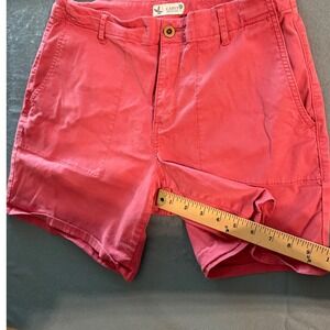 Carve Designs Womens Size 8 Coral Pink Organic Cotton Stretch Chino Shorts 5in